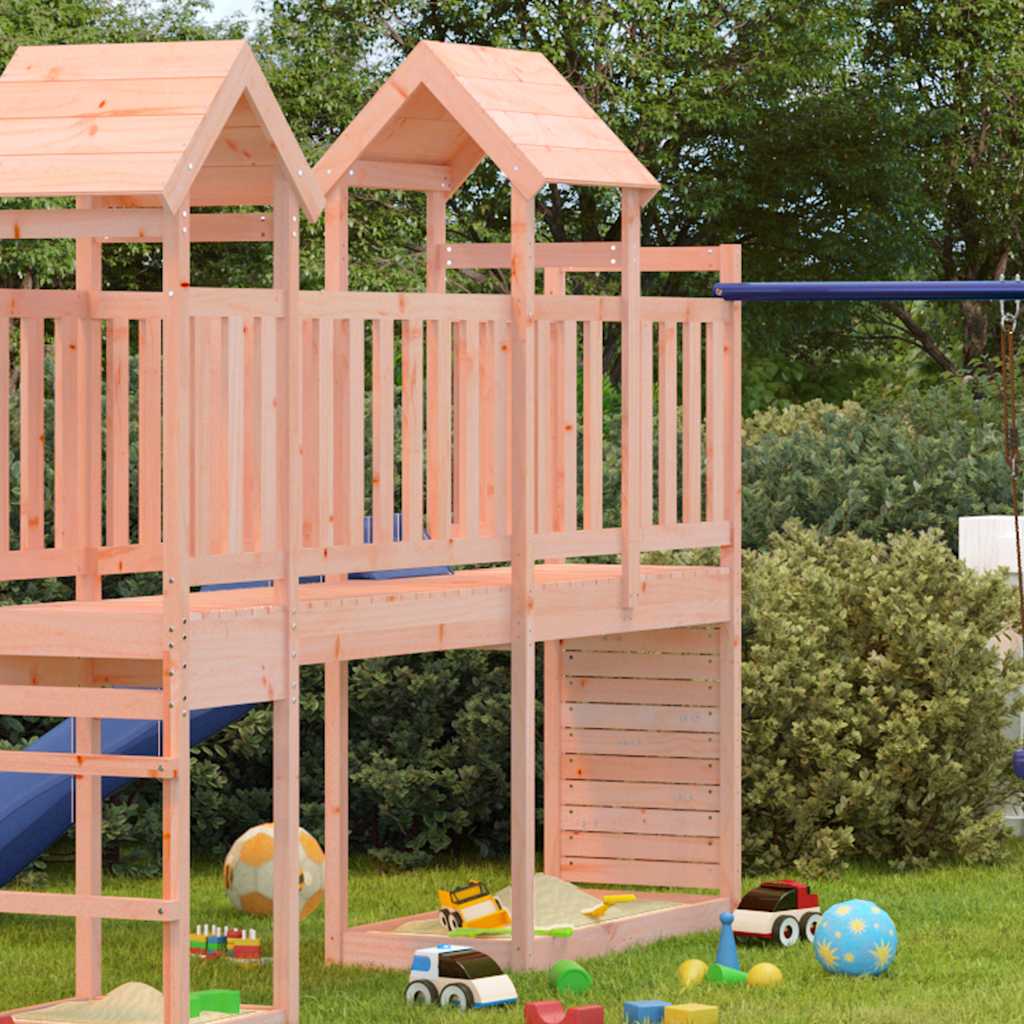 Leketårn med katrevegg 53x110,5x214 cm heltre douglasgran