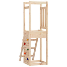 Utendørs lekesett 53x46,5x169 cm heltre furu