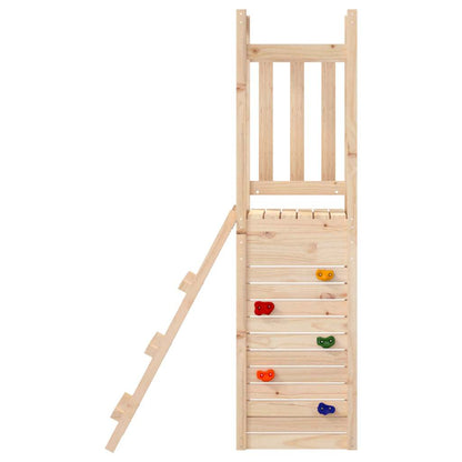 Utendørs lekesett 53x46,5x169 cm heltre furu