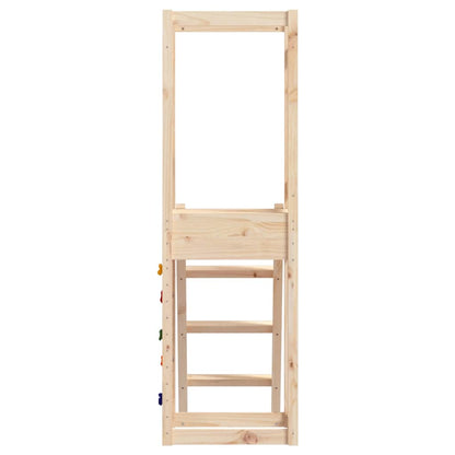 Utendørs lekesett 53x46,5x169 cm heltre furu