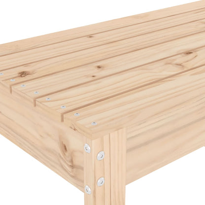 Hagebenk 110x38x45 cm heltre furu