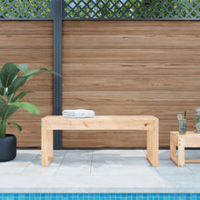Hagebenk 110x38x45 cm heltre furu