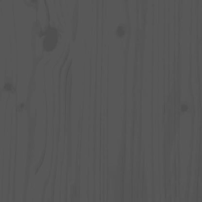 Hagebenk grå 110x38x45 cm heltre furu