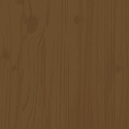 Hagebenk honningbrun 110x38x45 cm heltre furu