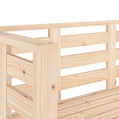 Hagebenk 111,5x53x71 cm heltre furu