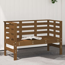 Hagebenk honningbrun 111,5x53x71 cm heltre furu