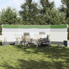 Vindskjerm for camping grønn 510x153 cm vanntett