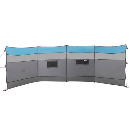 Vindskjerm for camping blå 510x153 cm vanntett