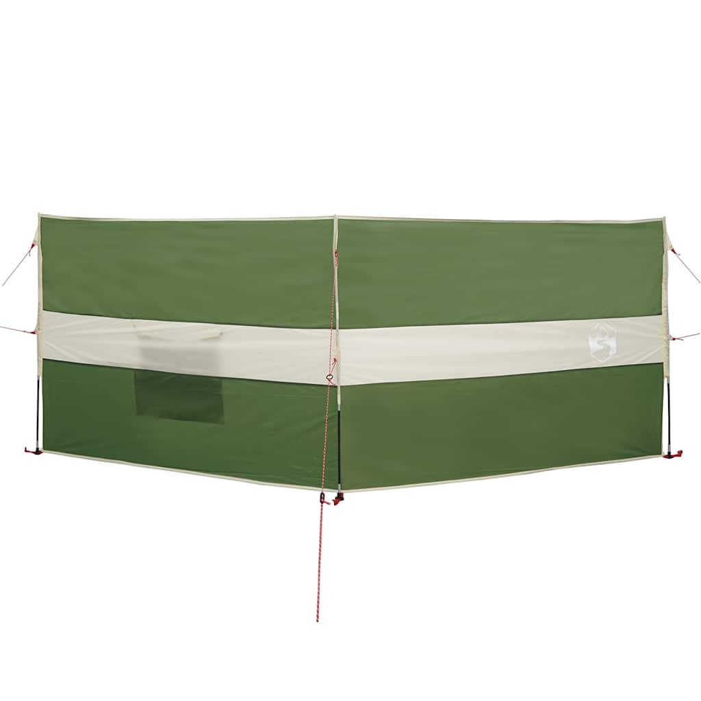 Vindskjerm for camping grønn 344x120 cm vanntett