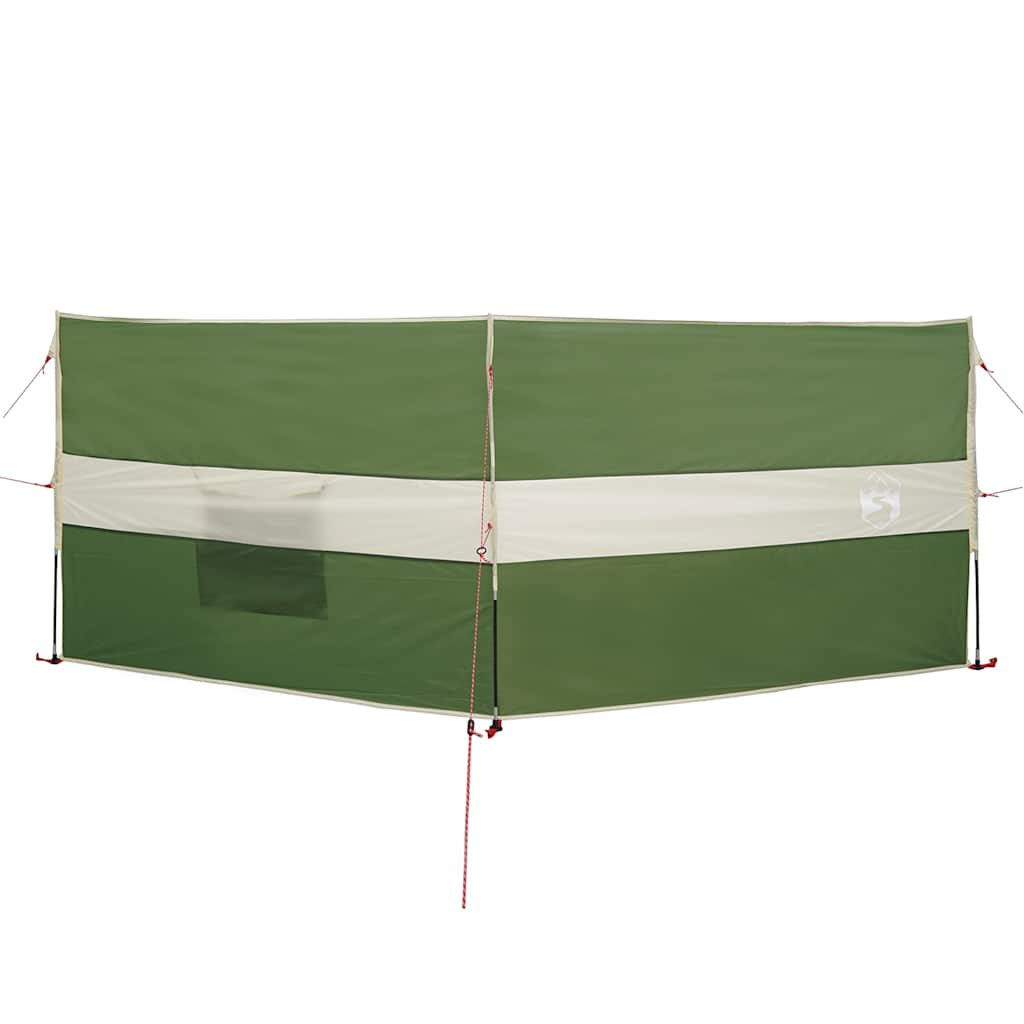 Vindskjerm for camping grønn 344x120 cm vanntett