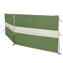 Vindskjerm for camping grønn 344x120 cm vanntett