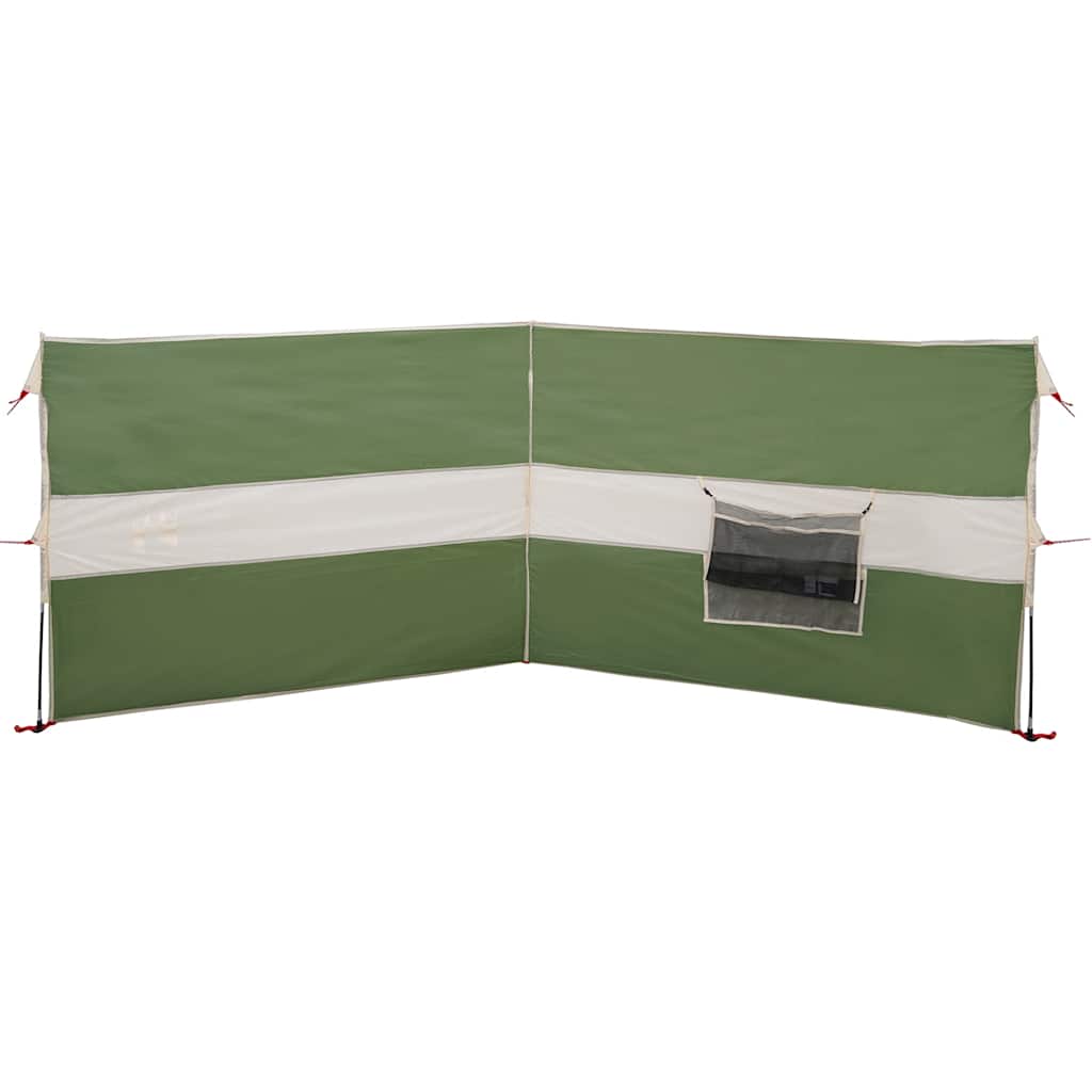 Vindskjerm for camping grønn 344x120 cm vanntett