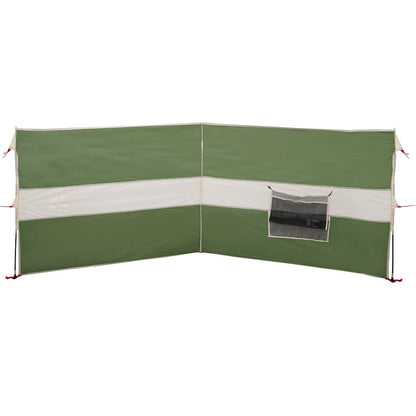 Vindskjerm for camping grønn 344x120 cm vanntett