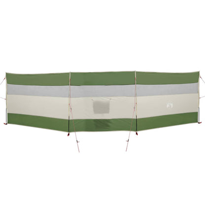 Vindskjerm for camping grønn 508x130 cm vanntett