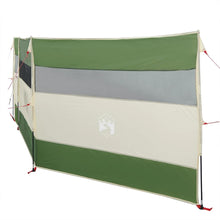 Vindskjerm for camping grønn 508x130 cm vanntett