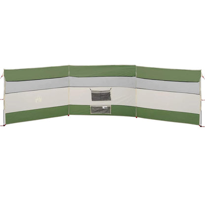 Vindskjerm for camping grønn 508x130 cm vanntett