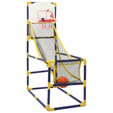 Basketballmaskin med ball og pumpe 45x86x127 cm