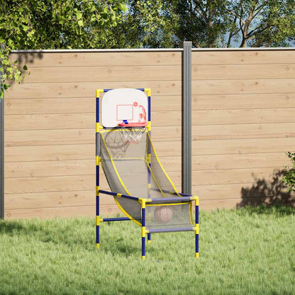 Basketballmaskin med ball og pumpe 45x86x127 cm