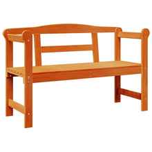 utendørsbenk akasie 119x76x44 cm massivt tre