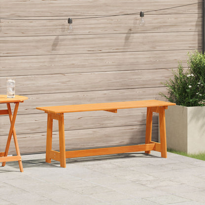 Utendørsbenk Akasie 119x35x47 cm Solid Tre Furu