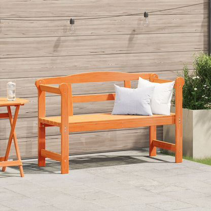 utendørsbenk akasie 119x76x44 cm massivt tre