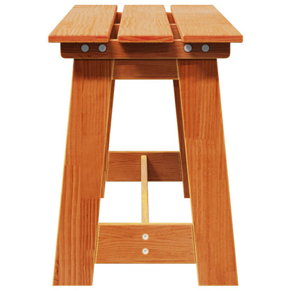 Utendørsbenk Akasie 119x35x47 cm Solid Tre Furu
