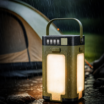 Outpro oppladbar campinglykt
