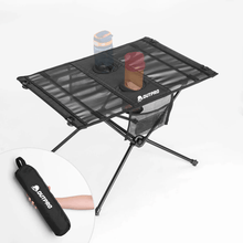 Outpro sammenleggbart campingbord i aluminium med koppholdere