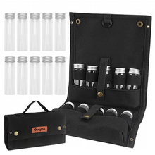 Outpro Krydderveske med 10 stk glass