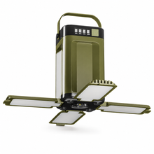 Outpro oppladbar campinglampe med fire LED-paneler