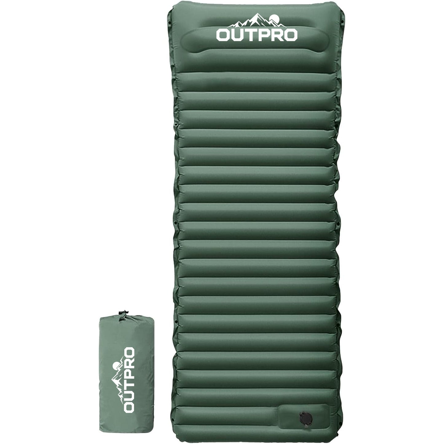 Outpro luftmadrass med veske