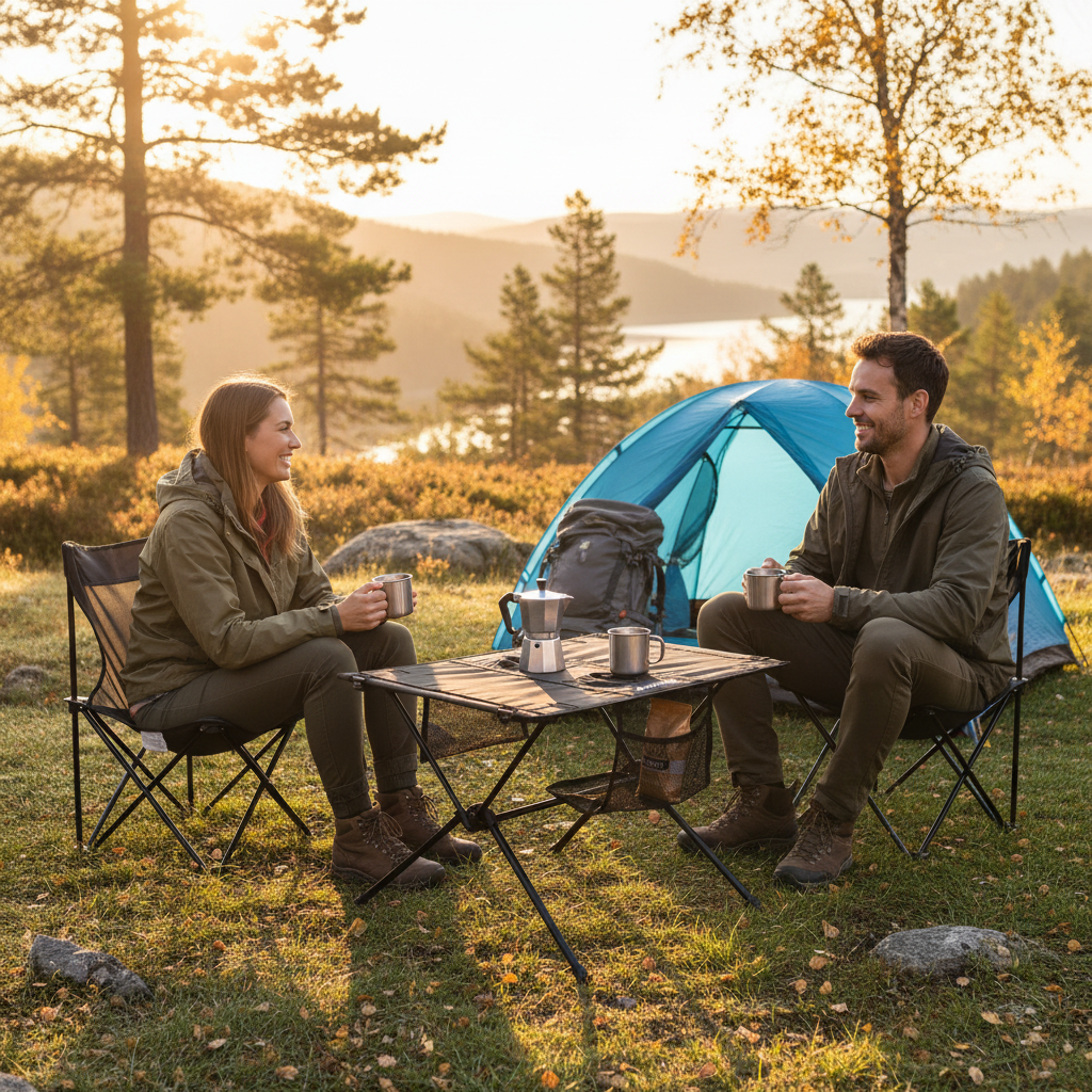 Outpro bord – morgenkaffe