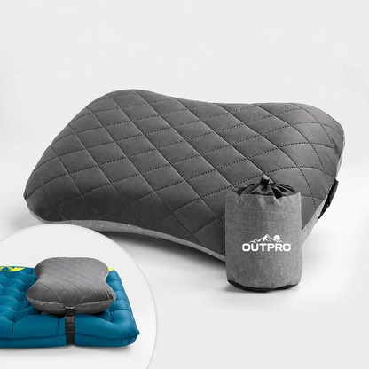 Outpro ultralett oppblåsbar pute
